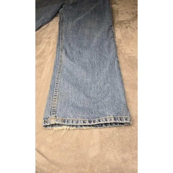 Arizona Jean Co Men's Relaxed Straight Jeans Medium Wash 40x32 100% Cotton - Picture 4 of 14